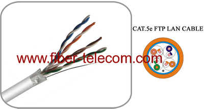 F/UTP 4Pairs Cable Category5E PVC护套