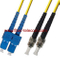 SC-ST Single Mode Duplex Fiber Optic Patch Cord