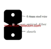 GJXH-1B6 FTTH Indoor Cable 1 Core with 0.4mm Steel Wire Strength Member