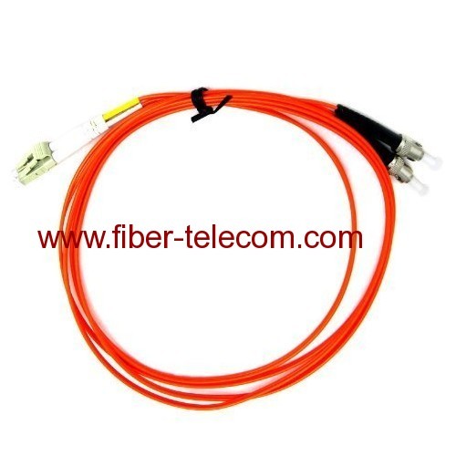 LC-ST Multi Mode Duplex Fiber Optic Patch Cord
