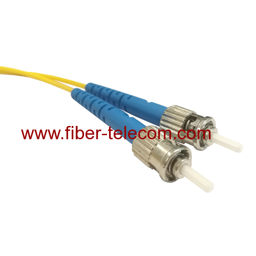 ST to ST Single Mode Duplex Fiber Optical Patch Cable