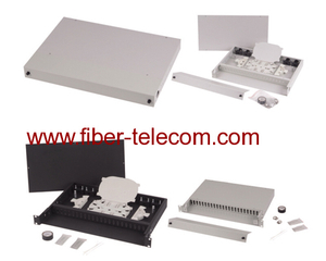 19 inch Rack Mounted fiber optic indoor Terminal Box
