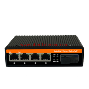 Gigabit Industrial Ethernet Switch with 1 Port Fiber And 4 Ports RJ45 