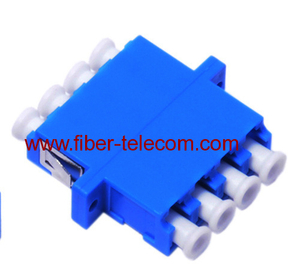 LC Single Mode Quad Fiber Optic Adapor