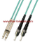 LC-ST OM3 Multi Mode Duplex Fiber Optic Patch Cord