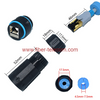 IP68 Coupler RJ45 To RJ45 (CAT6) TJ02WP060