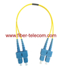 SC to SC Single Mode Duplex Fiber Optical Patch Lead