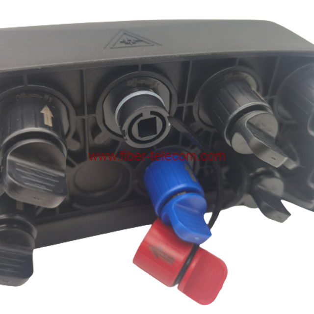  IP68 Unbalanced PLC Splitter Box Fiber Access Terminal Box (FAT) for FTTA Solutions TJ01E10HW